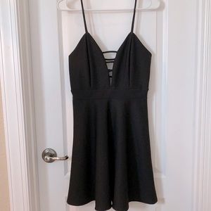 Black Strap Dress